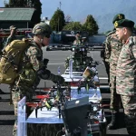 General Upendra Dwivedi Visits Black Cat Division in Sikkim
