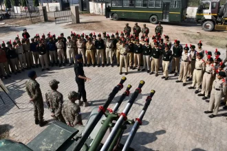 Girl Cadets Seeing Cadets