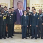 India and Kazakstan Officers