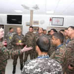 Lt Gen Abhijit S Pendharkar Interacts with Defence Services Staff College Delegation at Rangapahar Military Station