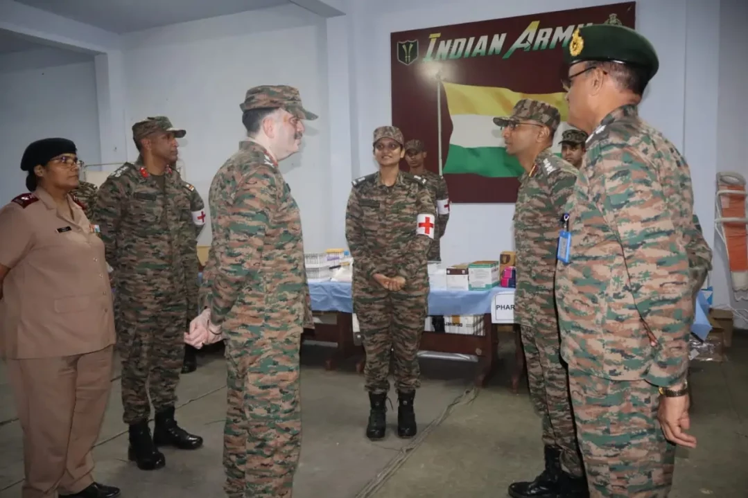Lt Gen Abhjit S Pendharkar with Other Officers