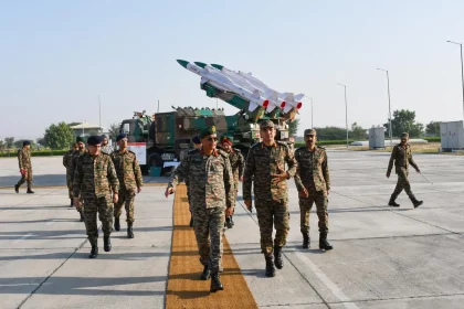 Lt Gen Cunha At Bathinda Military Station