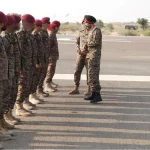 Lt Gen HS Vandra with Officers