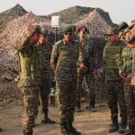 Lt Gen Katiyar and Other Officers