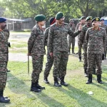 Lt Gen RC Tiwari With Other Officers 1