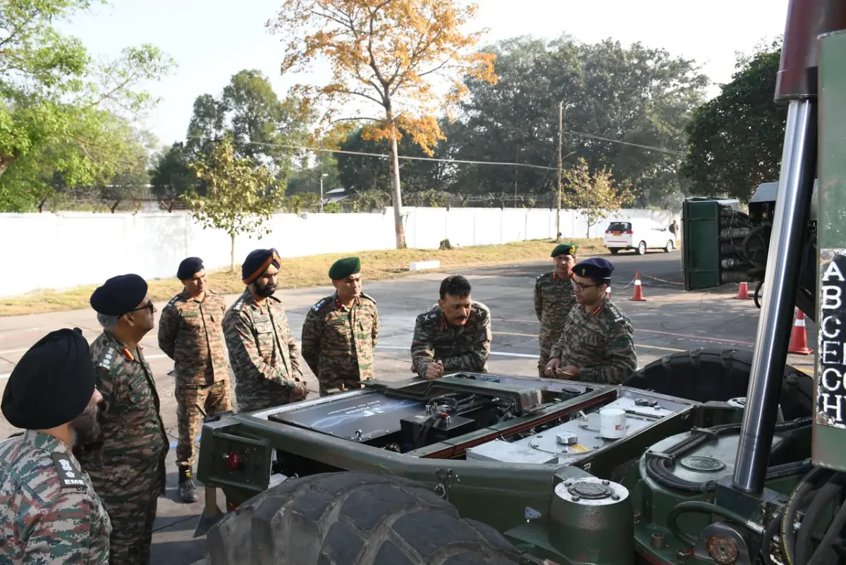 Lt Gen Rajiv Kumar Sahni Reviews Innovation-Driven Upgrades at 506 Army Base Workshop, Jabalpur