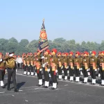 Lt Gen Sengupta Saluting