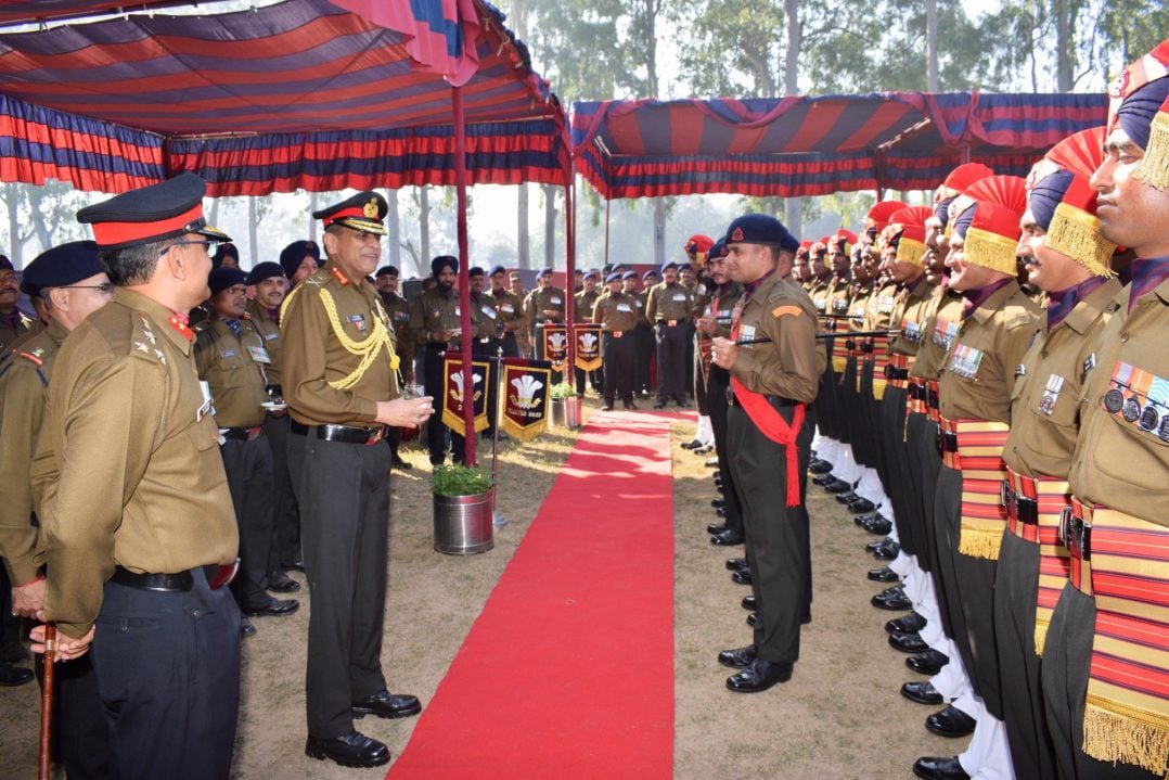 Lt Gen Sengupta with Other Officers
