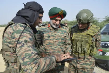 Lt Gen Shamsher Singh Virk Validates Operational Training of Ranbankura Division