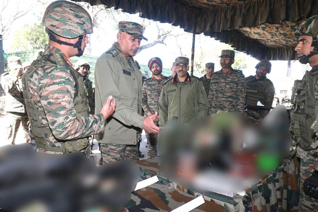 Lt Gen Sharma Reviewing 2