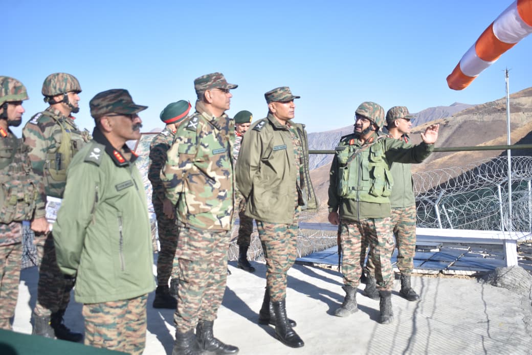 Lt Gen Sharma and Other Officers