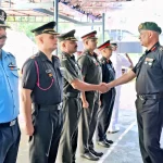 Major General Ramesh Shanmugham Conducts Administrative Inspection of NCC Ernakulam Group Headquarters