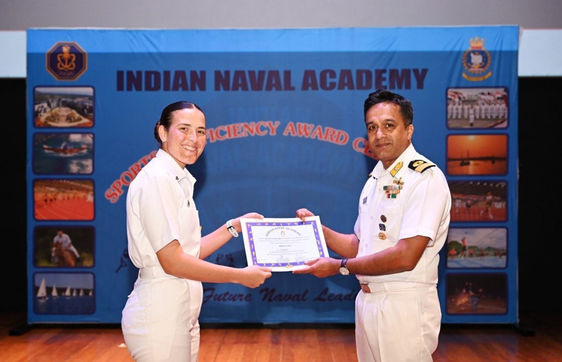 Officer Awarding Foreign Cadet