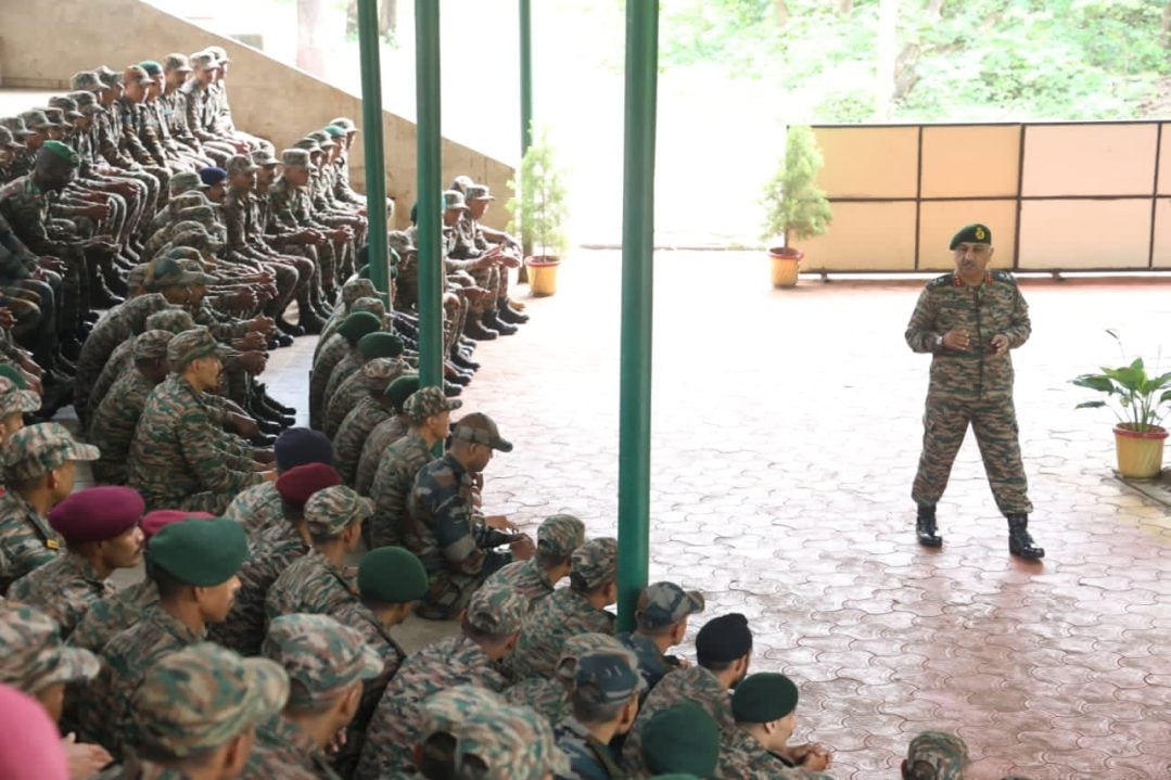 Officer Giving Lecture