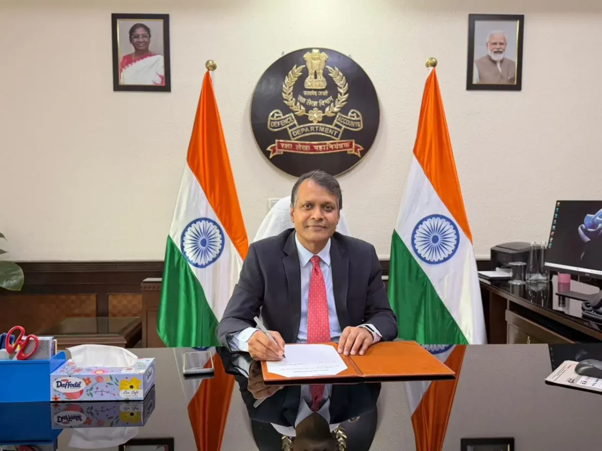 Shri Vishvajit Sahay Assumes Charge as Controller General of Defence Accounts