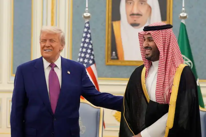 Trump and Saudi Crown Prince