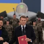 Ukraine and France Heads