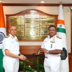 Vice Adm B Sivakumar Getting the Baton
