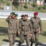 Lt Gen Manoj Kumar Katiyar Visits Nahan Military Station
