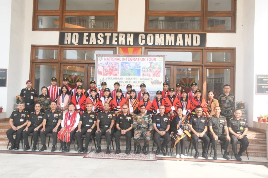 1. MANIPUR STUDENTS ON NATIONAL INTEGRATION TOUR ENGAGE WITH EASTERN ARMY COMMANDER IN KOLKATA 9
