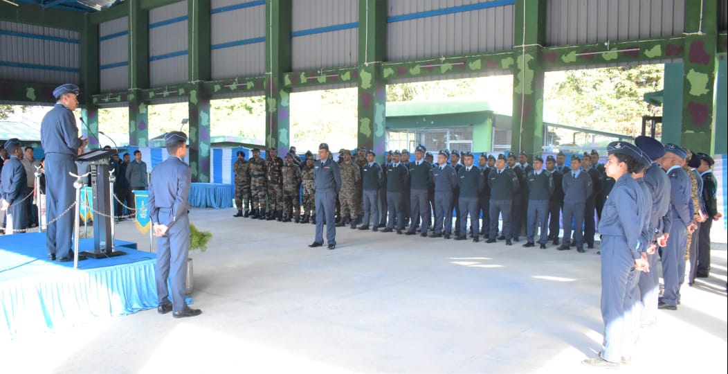 Air Marshal B Manikantan Giving Lecture 1