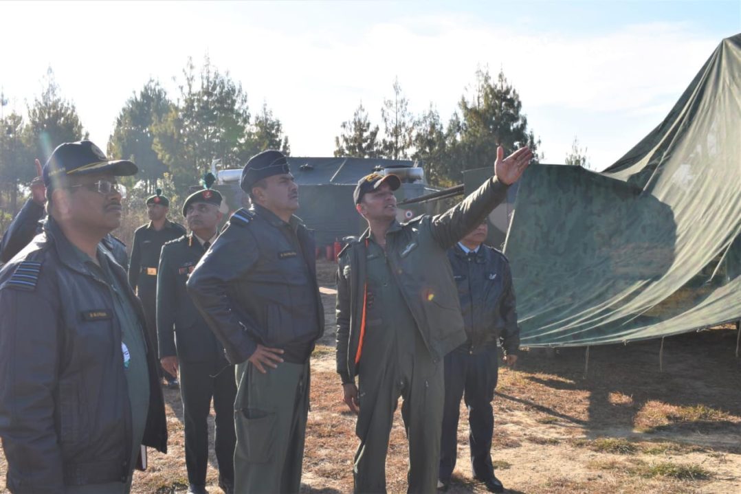 Air Marshal B Manikantan Reviewing 1