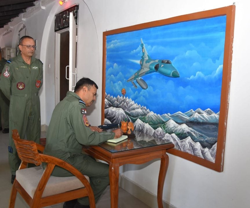 Air Marshal B Manikantan Signing