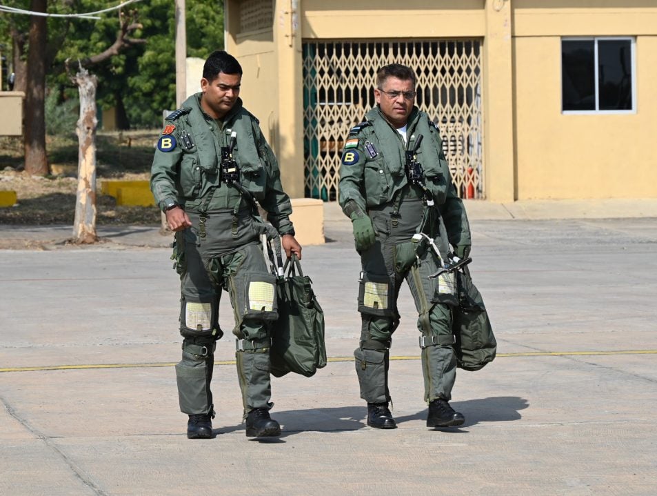 Air Marshal Kapoor and Other Officer