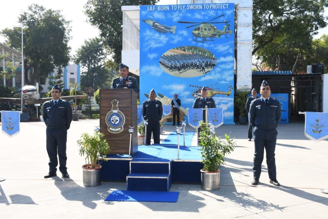 Air Marshal Nagesh Kapoor Giving Lecture