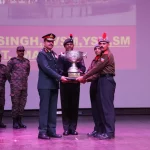 Cadets Getting Trophy