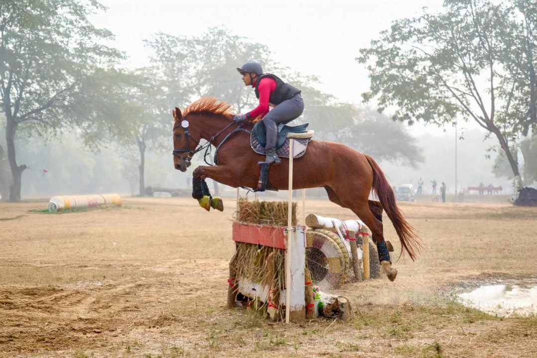 Captain Ahaan Kumar on Horse