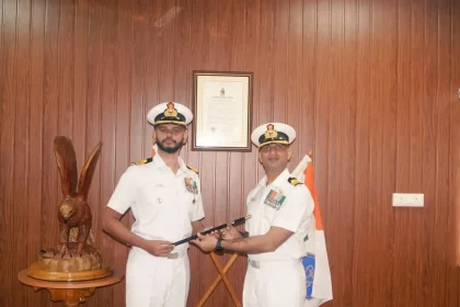 Cdr Sudhanshu Bhardwaj Taking Over the Baton