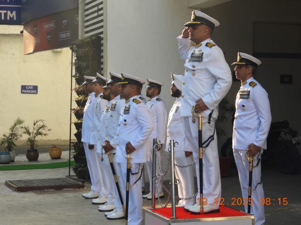 Commander Manu in Ceremonial Ceremony