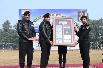 DG NSG Felicitates Mt Satopanth Expedition Team After Successful Summit