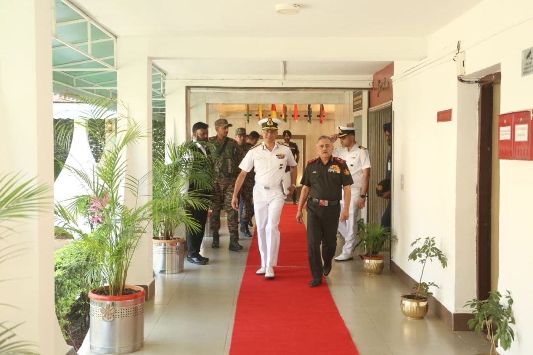 Gen Chauhan And Other Officers