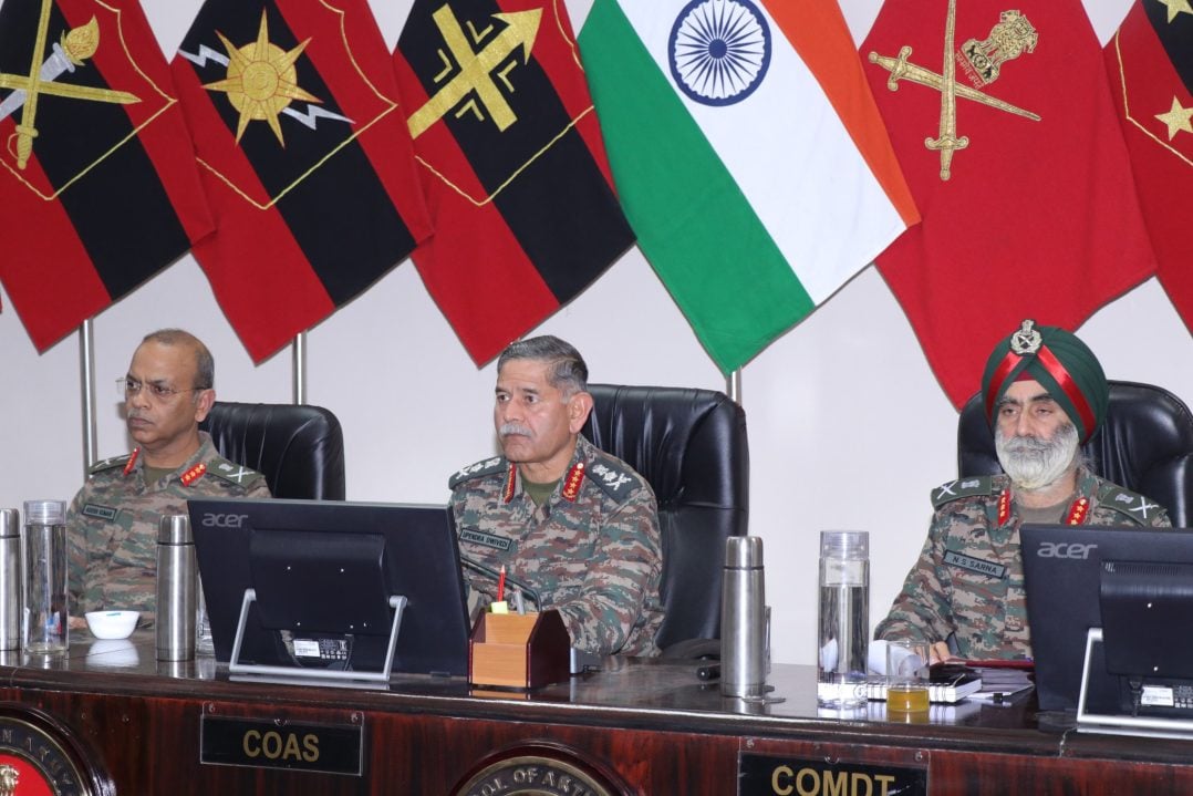 Gen Dwivedi and Other Officers