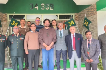 Jaideep Ahlawat at 34 SSB