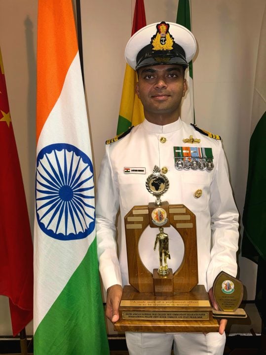 Lt Cdr Aayush Kishan