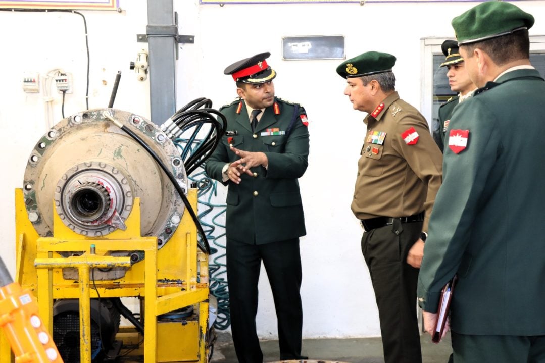 Lt Gen AVS Rathee and Other Officers