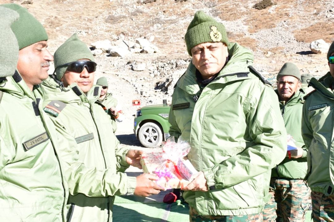 Lt Gen Anindya Sengupta and Other Officers