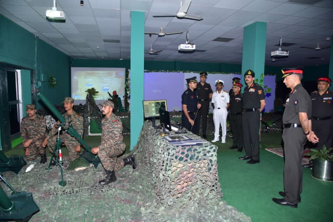 Lt Gen Devendra Sharma and Other Officers