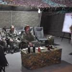 Lt Gen HS Vandra Reviewing