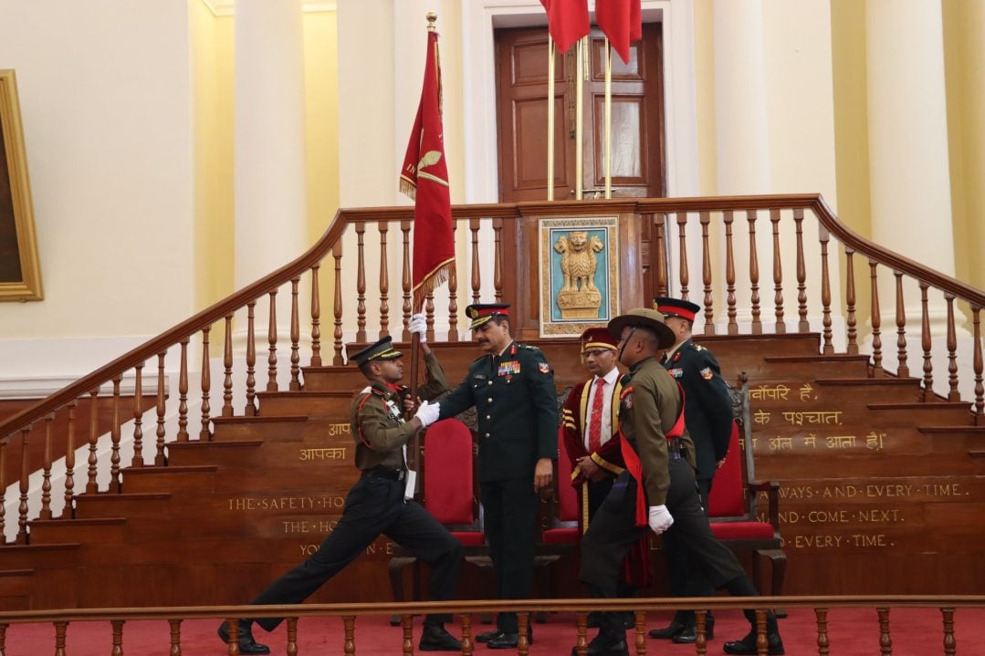 Lt Gen Nagendra Singh at IMA