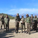 Lt Gen PK Mishra and Other Officers