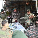 Lt Gen Pratik Sharma and Other Officers