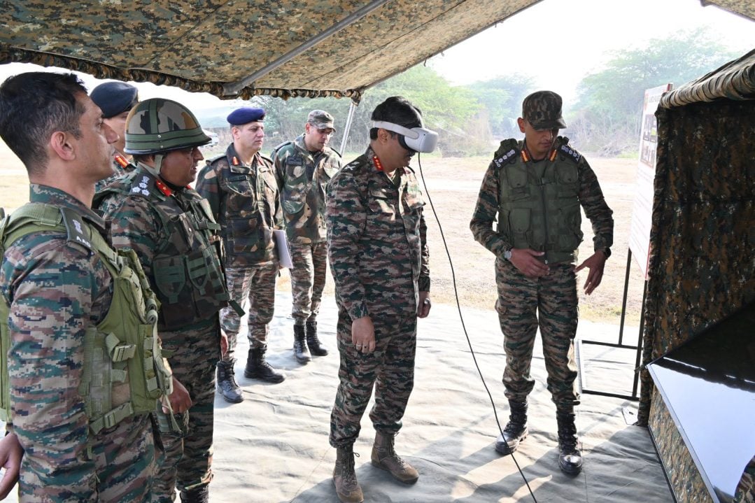 Lt Gen Pushkar Checing VR