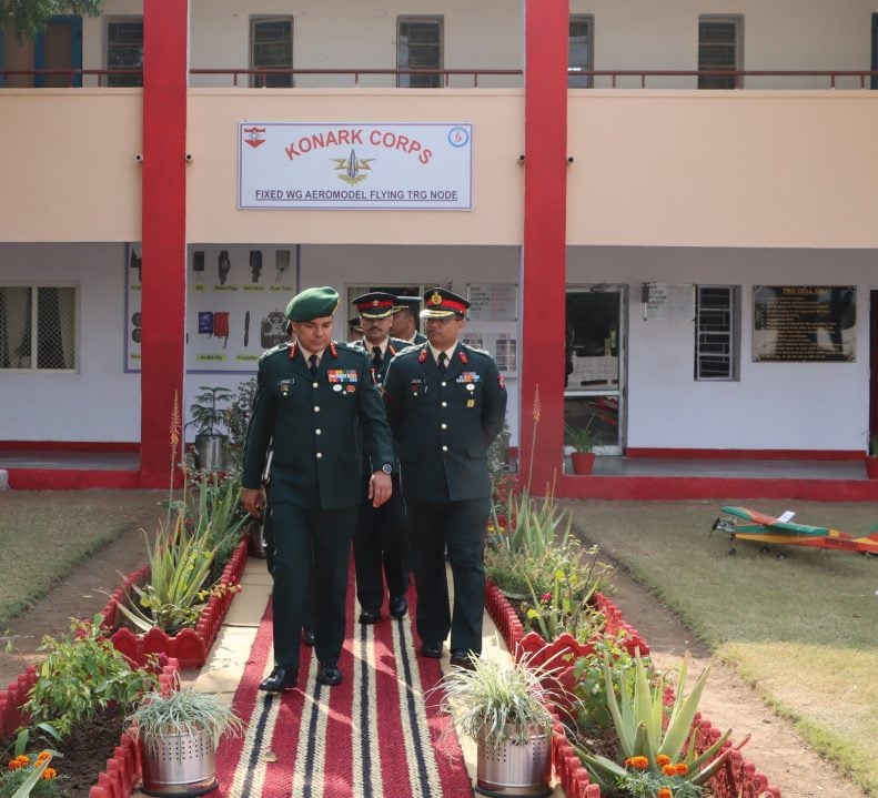 Lt Gen Rathee and Other Officers
