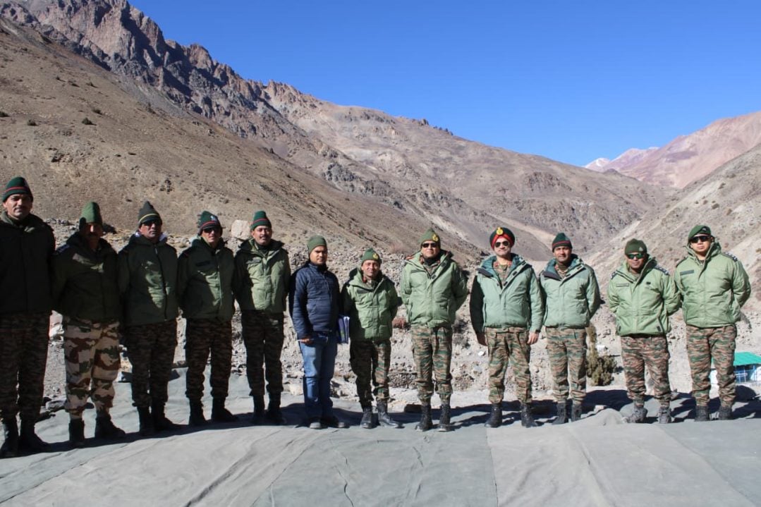 Lt Gen Sengputa and Other Officers