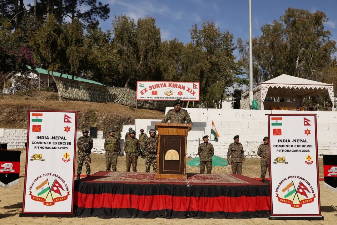 Lt Gen Sengupta Giving Speech