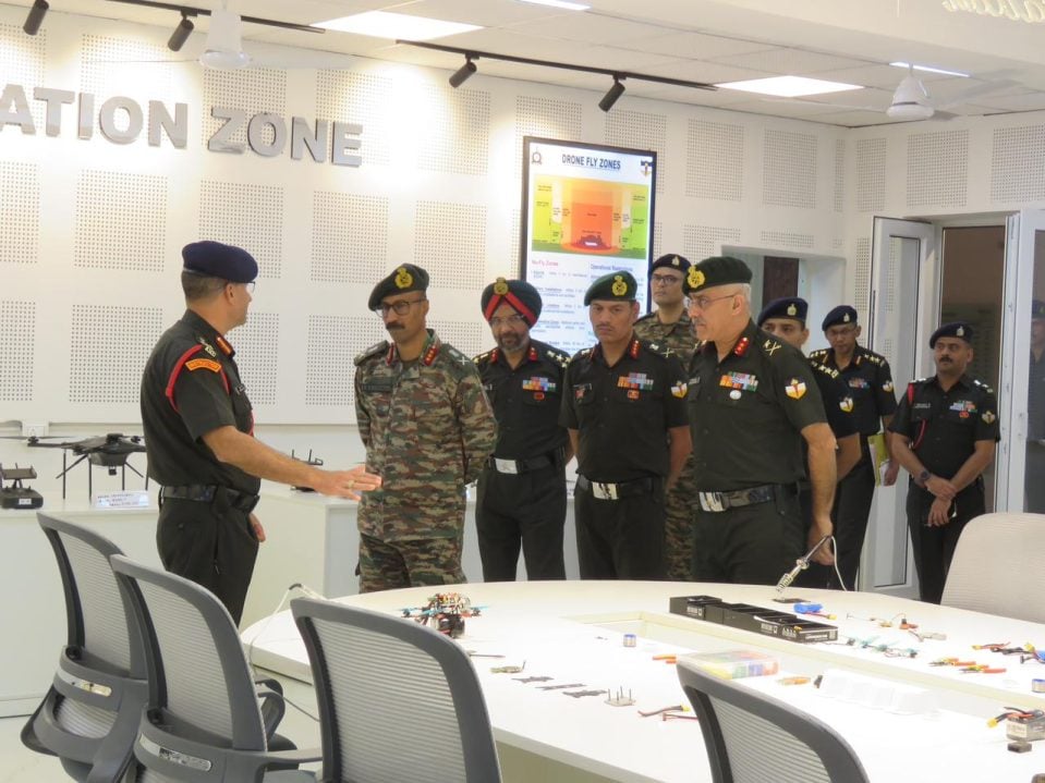 Lt Gen VMB Krishnan and Other Officers